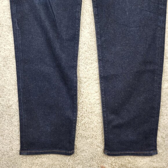 Madewell Men's Jeans 36 X 34 Blue Relaxed Taper Medium Wash Faded USA Authentic - Picture 3 of 9
